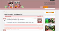 Desktop Screenshot of itsjerryandharry.com
